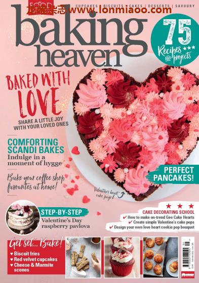 [英国版]Baking Heaven 烘焙甜品蛋糕杂志 2021年2月刊